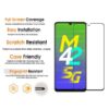 Excicore Tempered Glass Screen Protector For Samsung M42 5G, Edge To Edge Screen Coverage With Camera - Image 3