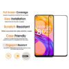 Excicore Tempered Glass Screen Protector For Realme 8 Pro, Edge To Edge Screen Coverage With Camera Punch Hole - Image 3