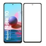 Excicore Edge To Edge Tempered Glass For Redmi Note 10 Screen Protector With Camera Punch Hole & Perfect Fitting