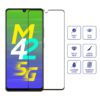 Excicore Tempered Glass Screen Protector For Samsung M42 5G, Edge To Edge Screen Coverage With Camera - Image 4