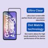Excicore Tempered Glass Screen Protector for Samsung Galaxy A54 5G with Edge to Edge Screen Coverage Guard - Image 4