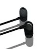 Ovista Universal Mobile Handsfree Headphones Wired Earphone With Mic (Blue, Black, White Ov-40) - Image 5