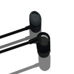 Ovista Universal Mobile Handsfree Headphones Wired Earphone With Mic (Blue, Black, White Ov-40) - Image 5