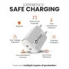 Ovista 5V/3.1 Amp Dual Port Usb Smart Charger Fast Charging Power Adaptor With Cable - Image 5