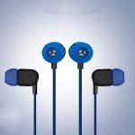 Ovista Universal Mobile Handsfree Headphones Wired Earphone With Mic (Blue, Black, White Ov-40) - Image 3