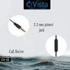 Ovista Universal Mobile Handsfree Headphones Wired Earphone With Mic (Blue, Black, White Ov-40) - Image 6