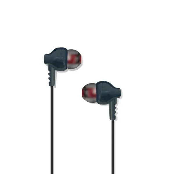 Ovista Universal Mobile Handsfree Headphones Wired Earphone With Mic (White, Black Ov-50) - Image 3