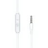 Ovista Universal Mobile Handsfree Headphones Wired Earphone With Mic (White, Black Ov-50) - Image 5