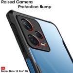 Back Cover Case for Mi Redmi Note 12 Pro Plus 5G | 360 Degree Protection | Shock Proof Design | Transparent - Image 4