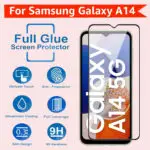 Excicore Tempered Glass Screen Protector For Samsung Galaxy A14 5G With Edge To Edge Protection - Image 2