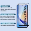 Excicore Tempered Glass Screen Protector for Samsung Galaxy A34 5G with Edge to Edge Protection - Image 3