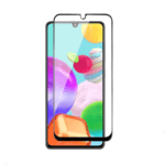 Tempered Glass for Samsung Galaxy A41 (Black) Edge to Edge , Pack of 1
