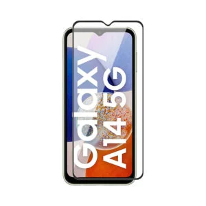 Tempered Glass for Samsung Galaxy A14 , M14 , F14 (Black) Edge to Edge , Pack of 1