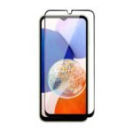 Tempered Glass for Samsung Galaxy A15 / A15 5G / F15 5G (Black) Edge to Edge , Pack of 1