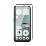 Tempered Glass for Nothing CMF Phone 1 (Black) Edge to Edge , Pack of 1