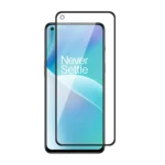 Tempered Glass for OnePlus Nord 2T (Black) Edge to Edge , Pack of 1