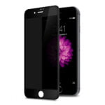 EXCICORE Privacy Tempered Glass for iPhone 6 , iPhone 6S (Black) , Pack of 1