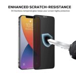 EXCICORE Privacy Tempered Glass for iPhone XS Max , iPhone 11 Pro Max (Black) , Pack of 1 - Image 4