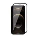 Tempered Glass for iPhone 12 Pro Max (Black) Edge to Edge , Pack of 1
