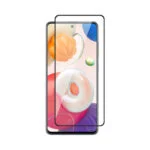 Tempered Glass for Samsung Galaxy A51 (Black) Edge to Edge , Pack of 1