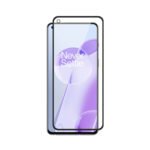Tempered Glass for OnePlus 9RT 5G (Black) , Edge to Edge , Pack of 1