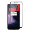 Tempered Glass for Oneplus 6 (Black) Edge to Edge, Pack of 1