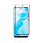 Tempered Glass for vivo Y1s (Black) Edge to Edge , Pack of 1