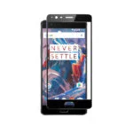 Tempered Glass for OnePlus 3 / OnePlus 3T (Black) Edge to Edge , Pack of 1