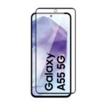 Tempered Glass for Samsung Galaxy A35 / A55 (Black) Edge to Edge , Pack of 1
