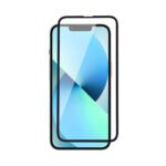 Tempered Glass for Apple iPhone 13 Mini (Black) Edge to Edge, Pack of 1