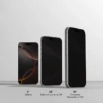 Privacy Tempered Glass Screen Protector for iPhone 16 Pro - Anti-Spy, Full Coverage - Image 3