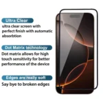 EXCICORE iPhone 16 Pro Max Tempered Glass Screen Protector Guard - Image 3