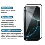 Ultra Clear Tempered Glass for Apple iPhone 16 Pro by Excicore , Pack of 1 - Image 3