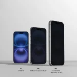 Privacy Tempered Glass Screen Protector for iPhone 16 - Anti-Spy, Full Coverage - Image 3
