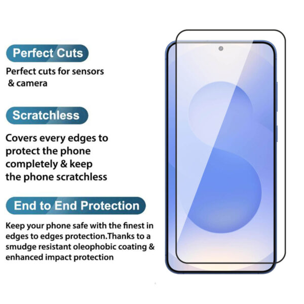 samsung galaxy s25 tempered glass screen protector