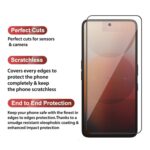 Excicore Miltary Grade Tempered Glass for Nothing Phone 3A/Nothing Phone 3A Pro- Edge-to-Edge Full Screen Protector | HD+ Clarity | Anti-Scratch | - Image 4