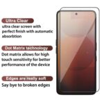Excicore Miltary Grade Tempered Glass for Nothing Phone 3A/Nothing Phone 3A Pro- Edge-to-Edge Full Screen Protector | HD+ Clarity | Anti-Scratch | - Image 3