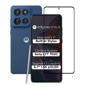 motorola moto edge 60 stylus tempered glass