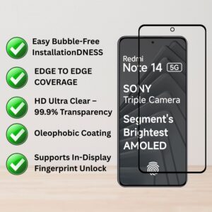 redmi note 14 screen guard