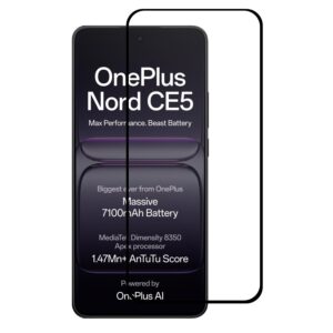 oneplus nord ce5 tempered glass