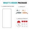 Excicore Tempered Glass Screen Protector for iphone 17– 9H Hardness, Edge-to-Edge, Anti-Scratch, HD Clarity - Image 5
