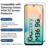 Excicore Samsung Galaxy M36 5G Tempered Glass Screen Protector – Edge-to-Edge, Anti-Scratch, HD Clear - Image 3