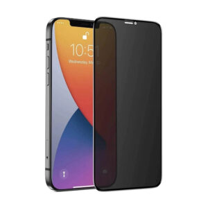 EXCICORE Privacy Tempered Glass for iPhone XS Max , iPhone 11 Pro Max (Black) , Pack of 1